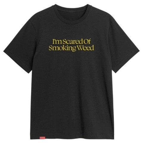 Tricou Barbati Jacuzzi Scared Weed - Black - Jacuzzi