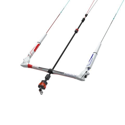 Bara Kiteboarding Duotone Click Bar Quad Control - Light-Grey/Red - Duotone