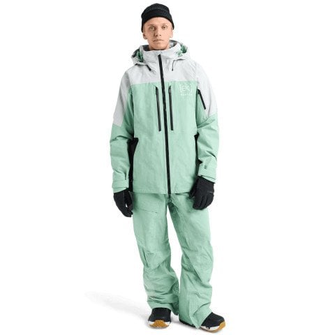 Geaca Snowboard Barbati AK-Burton Gore-Tex Swash 2L - Gray Cloud Soft Sage - AK-Burton