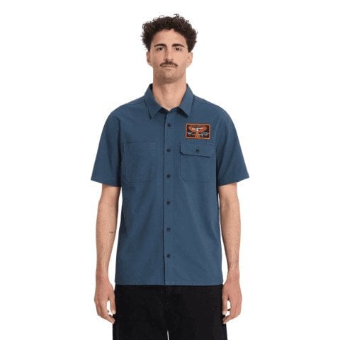 Camasa Barbati Volcom Slab City - Midnight Blue - Volcom