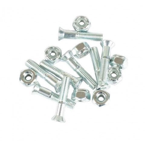 Suruburi Skateboard Almost Silver Fronts Hardware - Silver - Almost