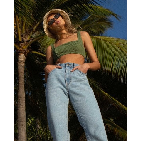 Pantaloni Casual Dama Billabong I GOT IT - Blue - Billabong