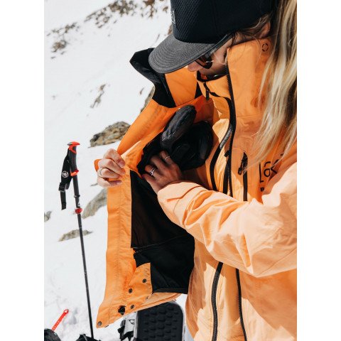 Geaca Snowboard Dama Burton AK GORE-TEX 2L Upshift - Salmon Buff