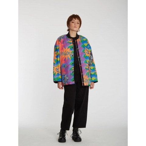 Jacheta Dama Volcom CHRISSIE ABBOTT X FRENCH Reversible - Black