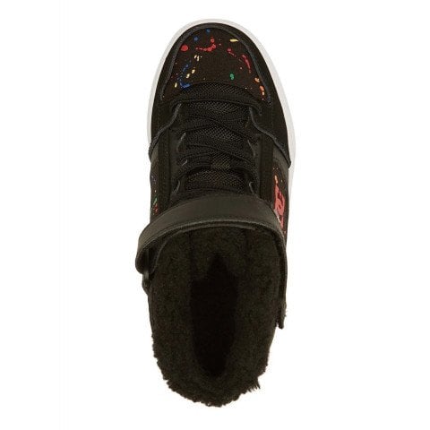 Shoes DC Pure Hi WNT EV - Black Splatter