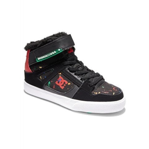 Shoes DC Pure Hi WNT EV - Black Splatter - DC