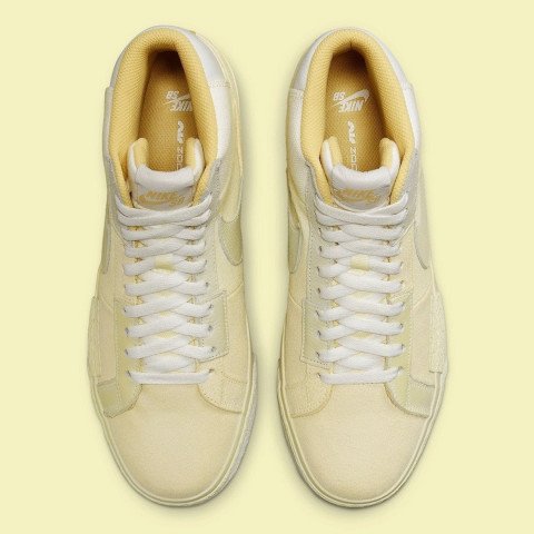 Sneakers Nike ZOOM Blazer Mid - Monochromatic Yellow