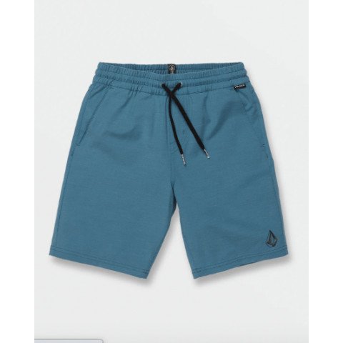 Pantaloni Scurti Copii Volcom Understoned Ew Hybrid - Aged Indigo - Volcom