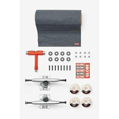 Kit Placa Skateboard Globe Everything But The Deck - Raw Finish - Globe