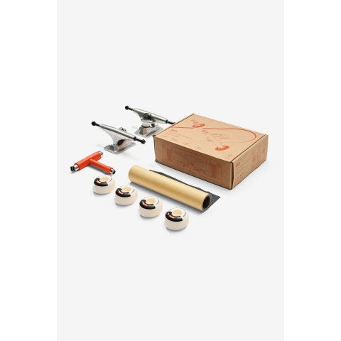 Kit Placa Skateboard Globe Everything But The Deck - Raw Finish