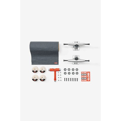 Kit Placa Skateboard Globe Everything But The Deck - Raw Finish