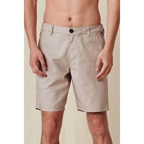 Pantaloni Scurti Barbati Globe Any Wear - Stone