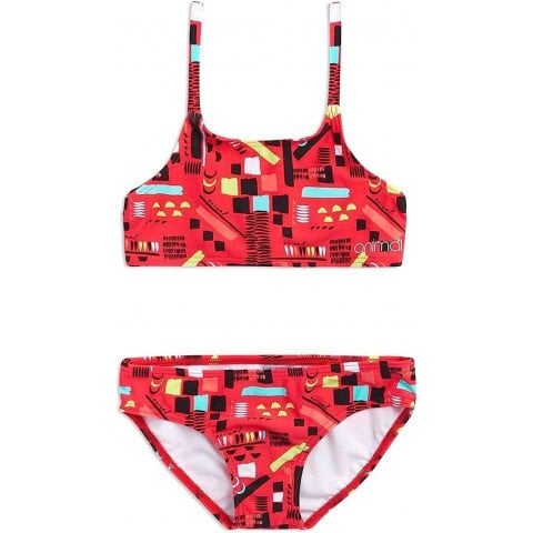 Costum de Baie Copii Moon Tie - Paradise Pink - Animal