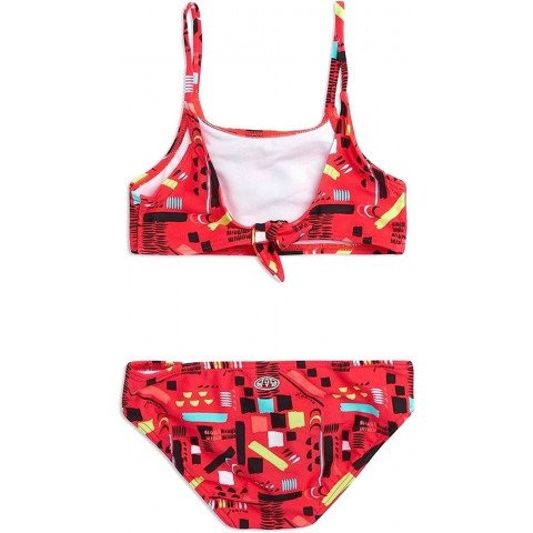 Costum de Baie Copii Moon Tie - Paradise Pink - Animal