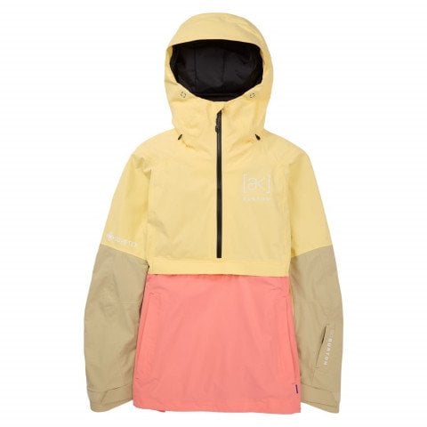 Geaca Snowboard Dama AK-Burton Kimmy GORE-TEX 2L Anorak - Buttermilk Reef Pink Mushroom