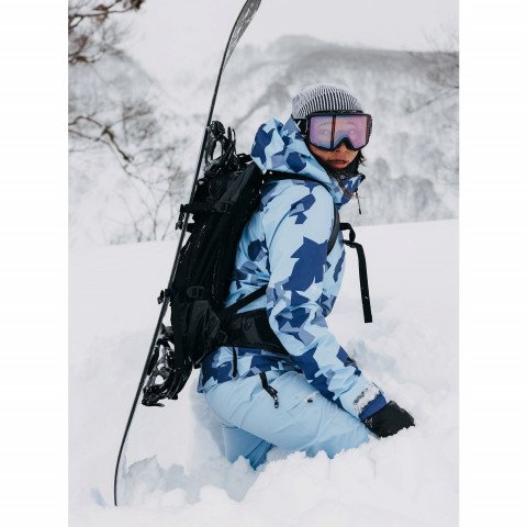 Geaca Snowboard Dama AK-Burton Upshift GORE-TEX 2L - Geocamo