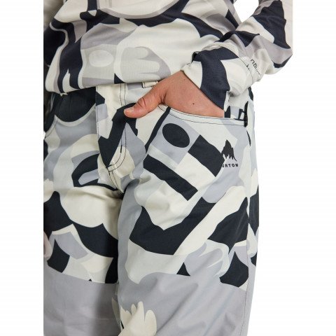 Pantaloni Snowboard Copii Burton Boys' Barnstorm 2L - True Black Cosmoblock