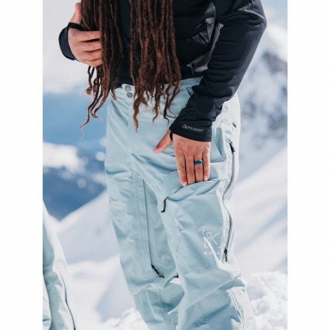 Pantaloni Snowboard Barbati AK-Burton Swash GORE-TEX 2L - Petrol Green - AK-Burton