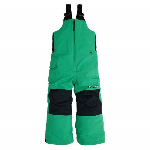 Pantaloni Snowboard Copii Burton Toddlers' Maven 2L Bib - Galaxy Green