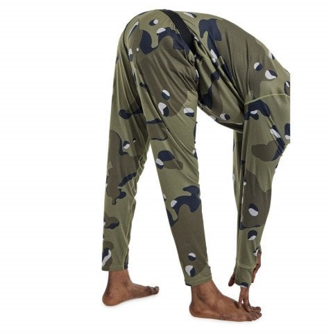 Pantaloni Termici Barbati Burton Midweight - Forest Moss Cookie Camo - Burton