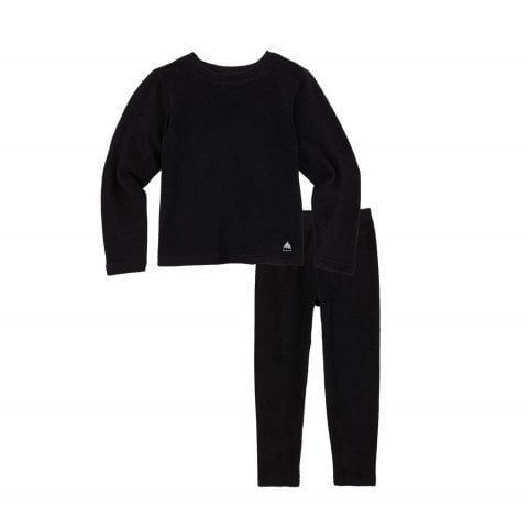 Set Bluza si Pantaloni Termici Copii Burton Toddlers' Fleece - True Black - Burton