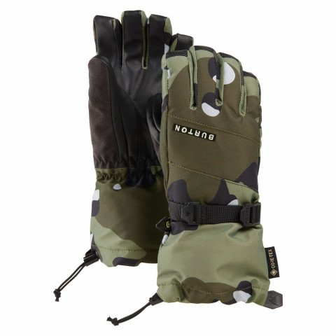Manusi Snowboard Copii Burton Kids' GORE-TEX GLV - Forest Moss Cookie Camo