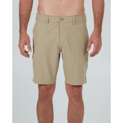 Pantaloni Scurti Barbati Salty Crew Lowtide Hybrid - Khaki - Salty Crew