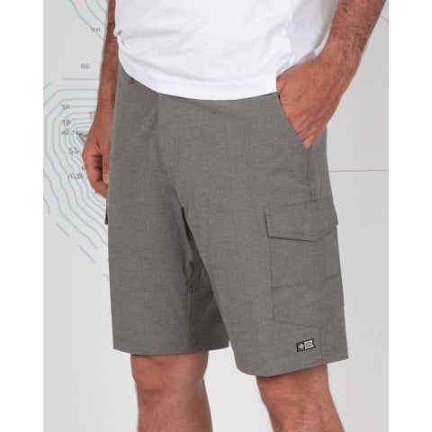 Pantaloni Scurti Barbati Salty Crew Drifter 2 Cargo Hybrid - Gray - Salty Crew