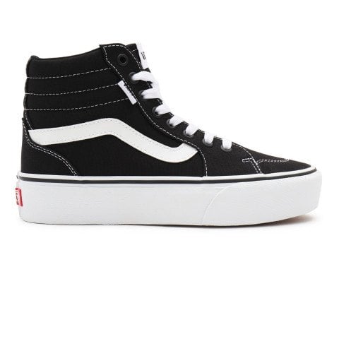 Shoes Vans Filmore Hi Platform (Canvas) - Black/White - Vans