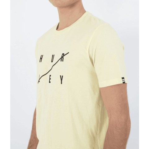 Tricou Barbati Hurley Slash - Eggshell - Hurley