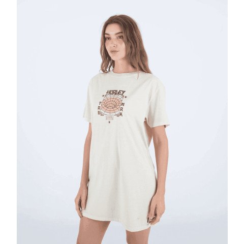 Rochie Casual Hurley Vortex - Whitecap Gray - Hurley