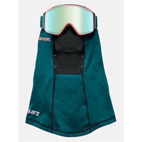 Ochelari de snowboard Unisex Anon M4S Cylindrical - Deep Emerald, Perceive Variable Blue (21% / S2), Perceive Cloudy Pink (53% / S1) - Anon