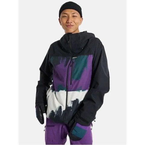 Geaca Snowboard Barbati Burton Lodgepole - True Black Forest Chalk