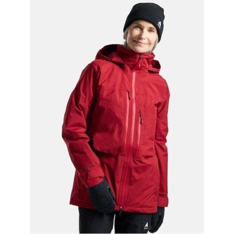 Geaca Snowboard Dama Burton Pillowline GORE-TEX - Deep Red