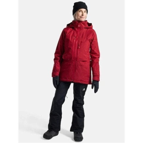 Geaca Snowboard Dama Burton Pillowline GORE-TEX - Deep Red