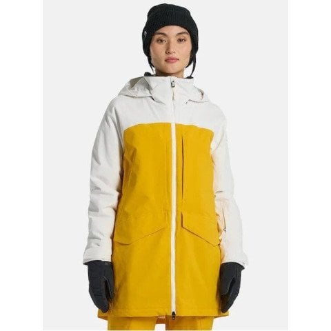 Geaca Snowboard Dama Burton Prowess 2.0 - Stout White Goldenrod