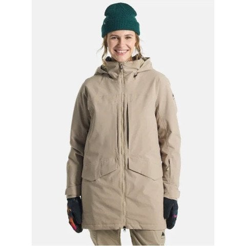 Geaca Snowboard Dama Burton Prowess 2.0 - Summit Taupe