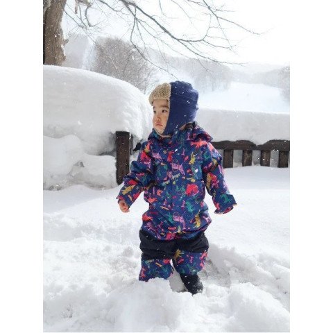 Salopeta Snowboard Copii Burton Toddlers' 2L One Piece - Animal Show