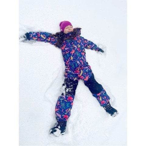 Salopeta Snowboard Copii Burton Toddlers' 2L One Piece - Animal Show