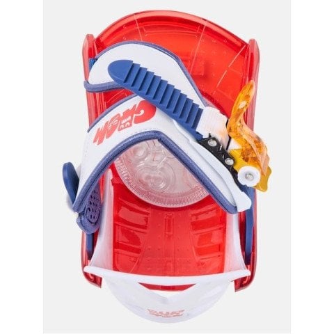 Legatura Snowboard Copii Burton Grom - Red Multi