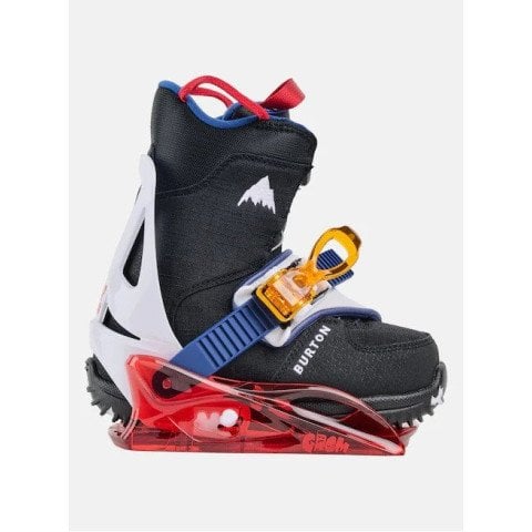 Legatura Snowboard Copii Burton Grom - Red Multi