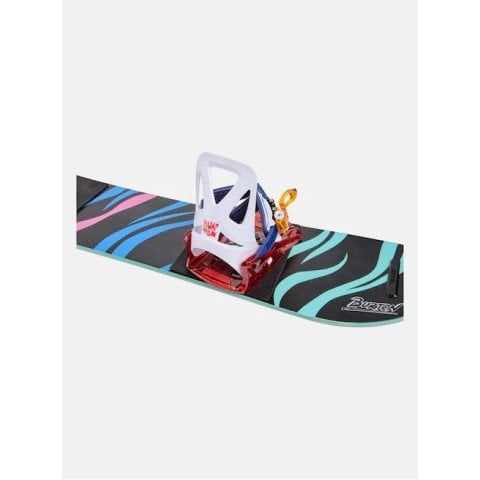 Legatura Snowboard Copii Burton Grom - Red Multi
