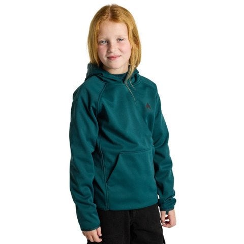 Hanorac Termal Copii Burton Crown Weatherproof Pullover - Deep Emerald