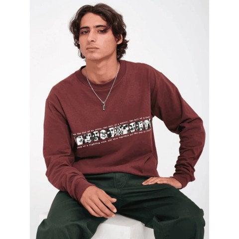 Tricou Barbati Volcom Skate Vitals Remy 2 - Merlot