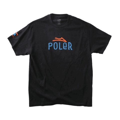Tricou Barbati Lakai X Poler Furry Logo - Black - Lakai