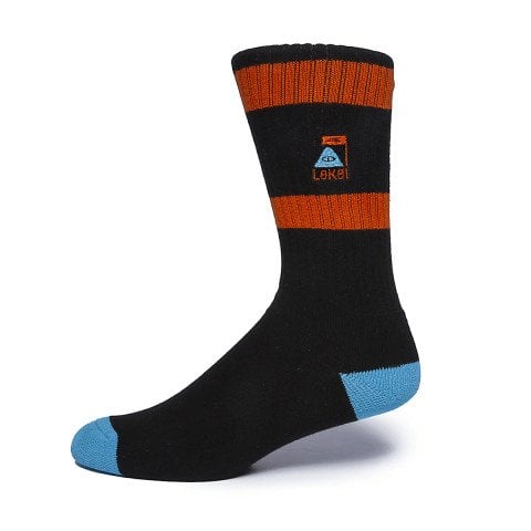 Sosete Barbati Lakai X Summit Crew - Black - Lakai