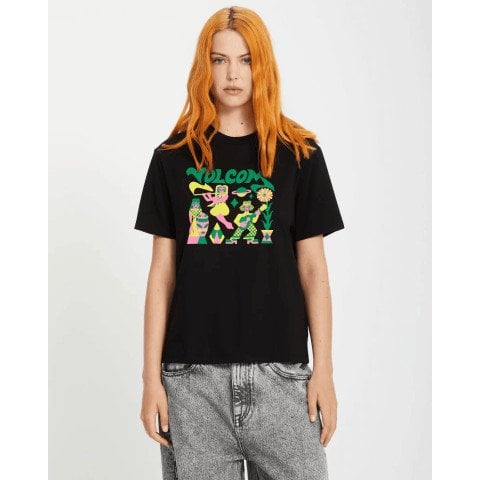 Tricou Dama Volcom Radical Daze - Black - Volcom