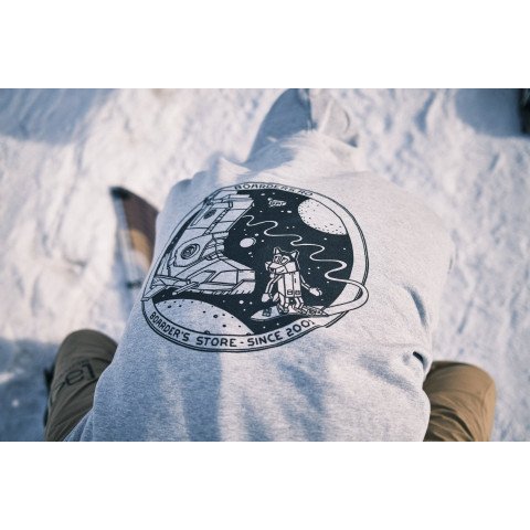 Hanorac Unisex BRDRS X GHICA POPA - Grey