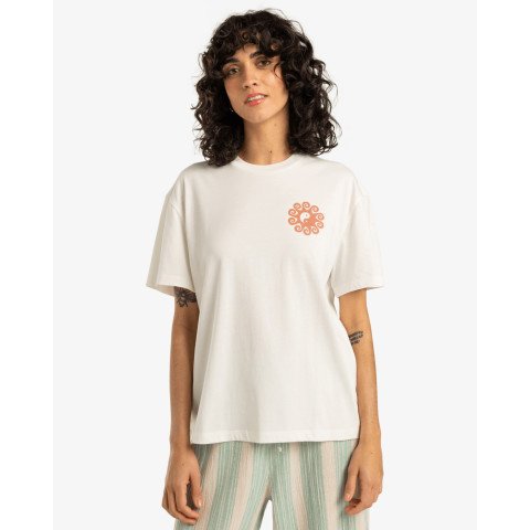 Tricou Dama Billabong Sunshine Living - Salt Crystal