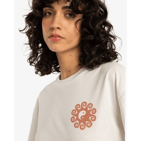 Tricou Dama Billabong Sunshine Living - Salt Crystal